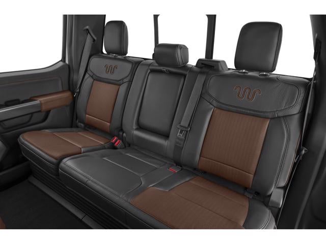2025 Ford F-150 rear seats