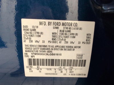 2020 Ford Explorer ST 4WD