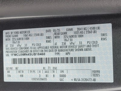 2025 Ford Escape ST-Line AWD