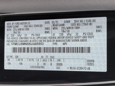 2025 Ford Escape ST-Line AWD