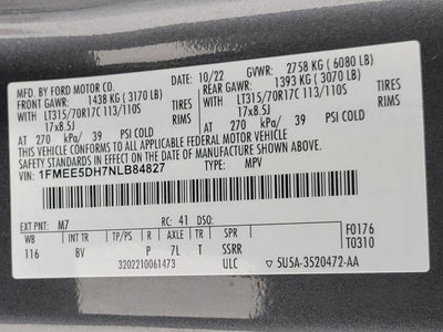 2022 Ford Bronco Badlands 4 Door Advanced 4x4