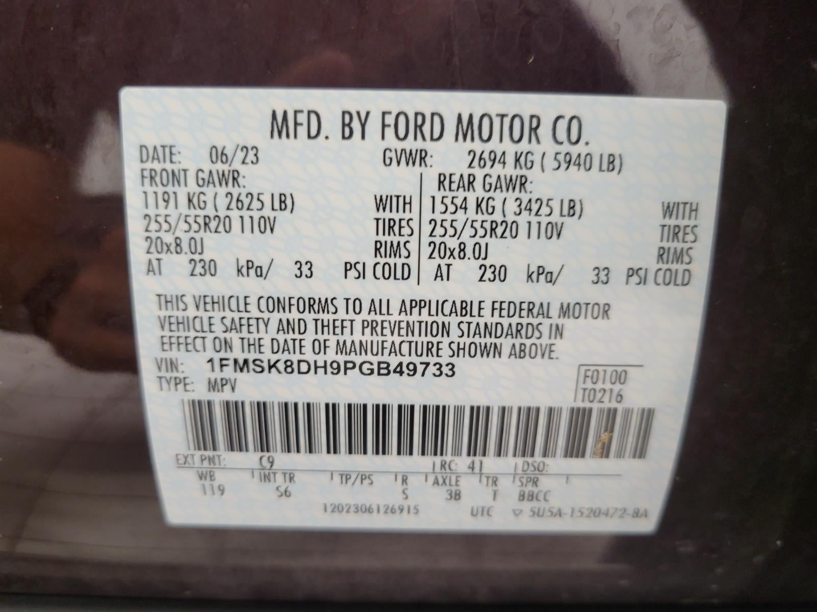 2023 Ford Explorer XLT 4WD