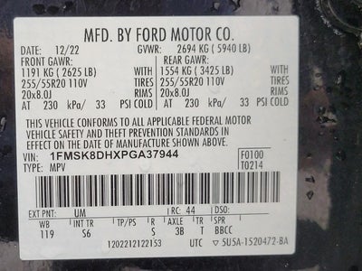 2023 Ford Explorer XLT 4WD
