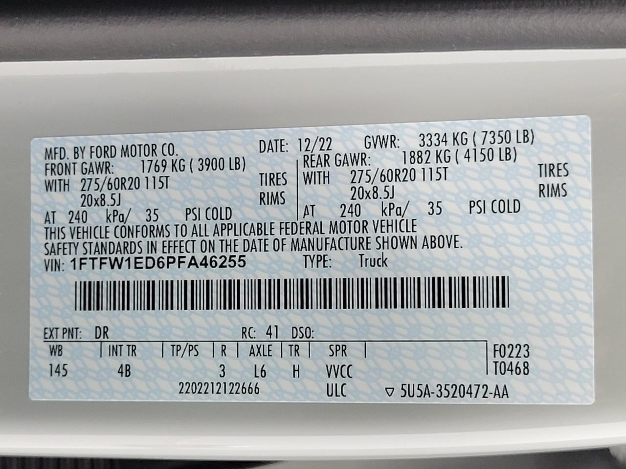 2023 Ford F-150 XLT 4WD SuperCrew 5.5' Box