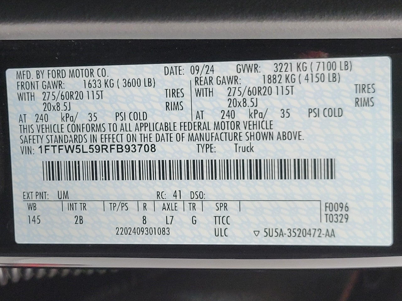 2024 Ford F-150 F-150 SHELBY SUPER SNAKE ** 785 HP SUPERCHARGED **