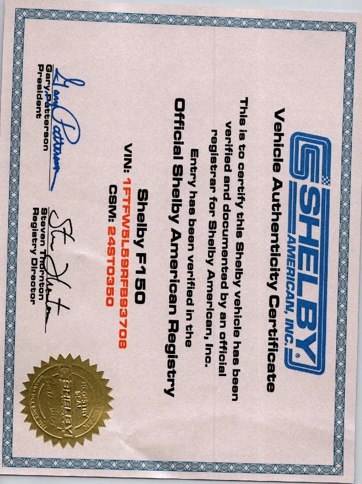 2024 Ford F-150 F-150 SHELBY SUPER SNAKE ** 785 HP SUPERCHARGED **