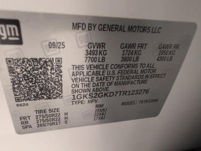 2026 GMC Yukon XL 4WD 4dr Elevation