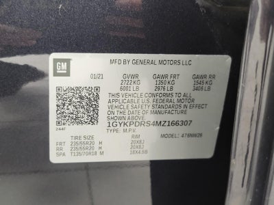 2021 Cadillac XT6 AWD 4dr Premium Luxury