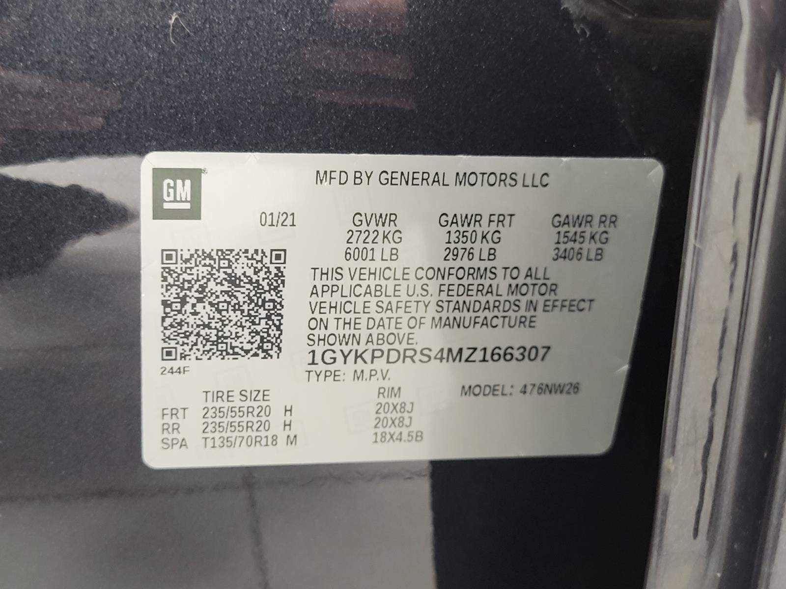 2021 Cadillac XT6 AWD 4dr Premium Luxury