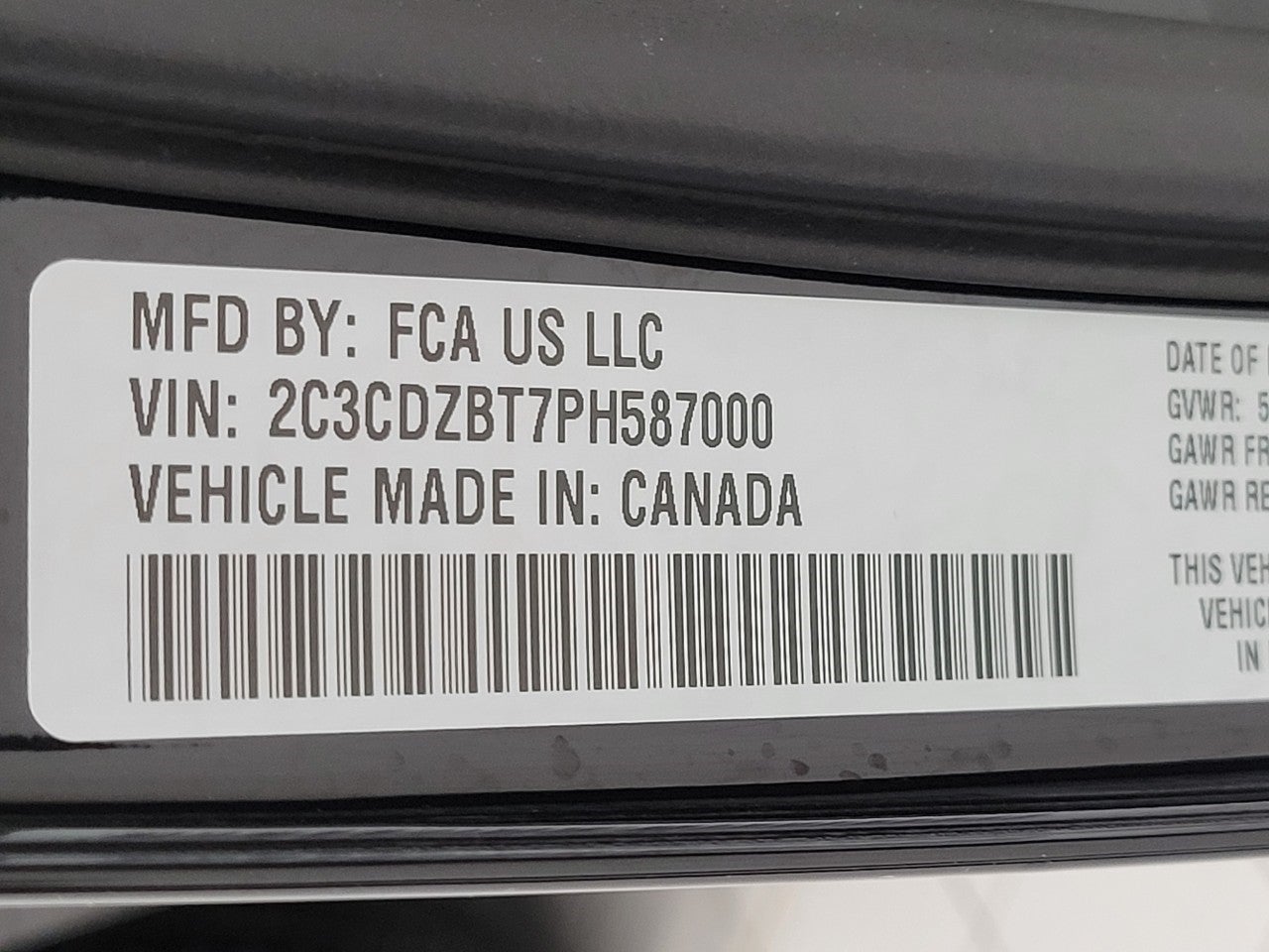 2023 Dodge Challenger R/T RWD