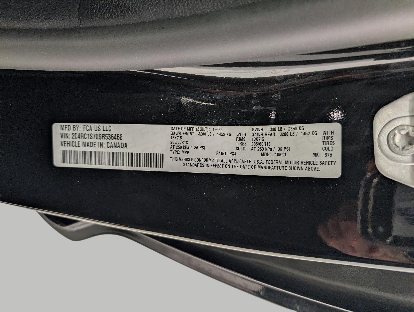 2025 Chrysler Pacifica Hybrid Select FWD