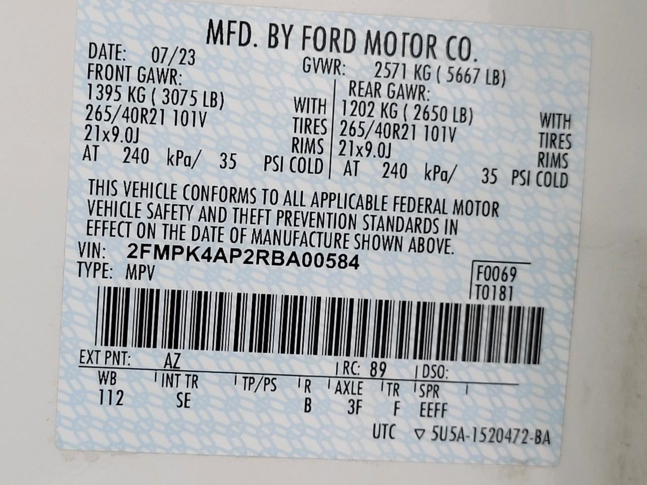 2024 Ford Edge ST AWD ** HEATED STEERING WHEEL ** PANORAMIC SUNROOF ** 21INCH WHEELS **