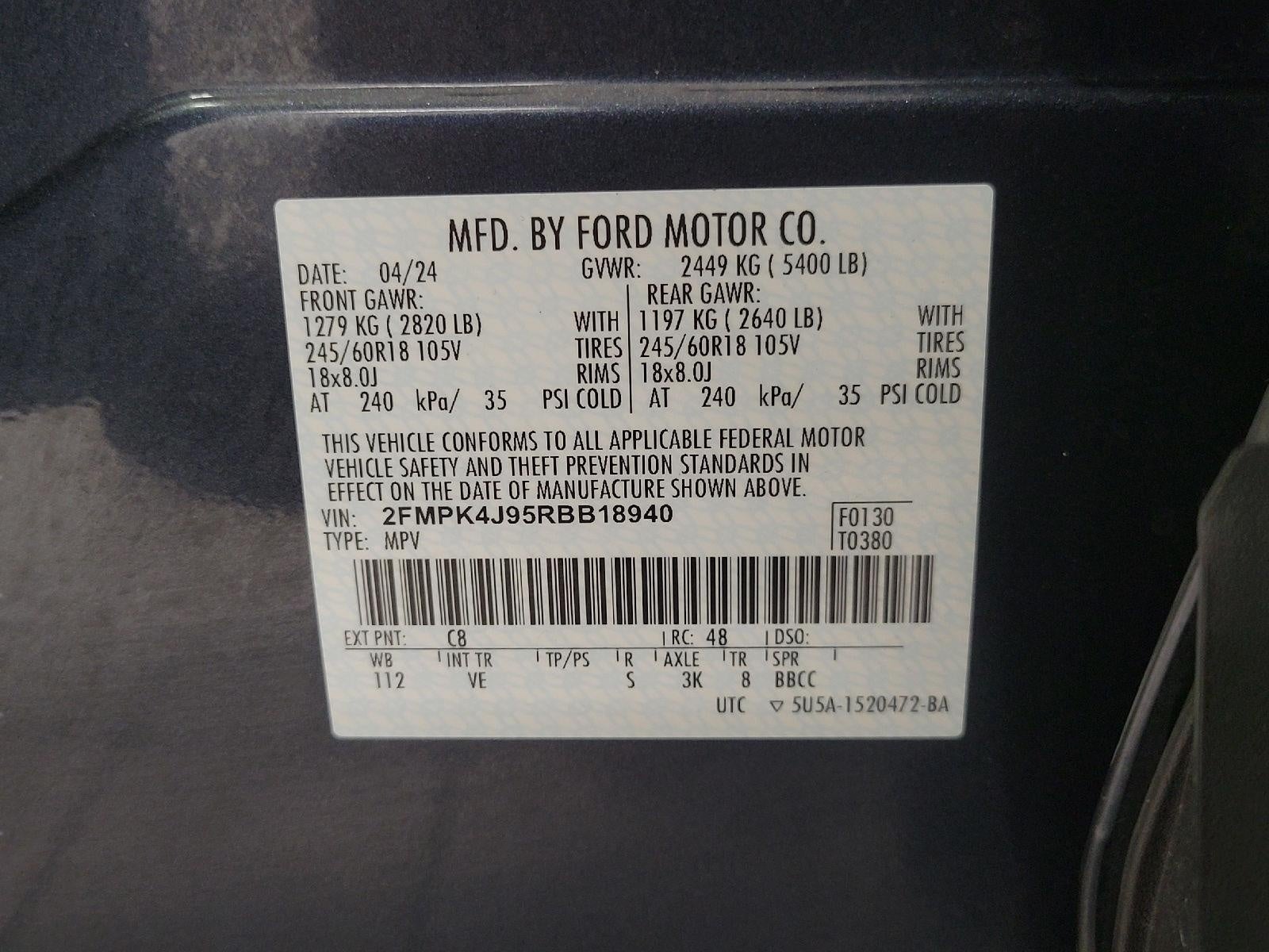 2024 Ford Edge SEL AWD