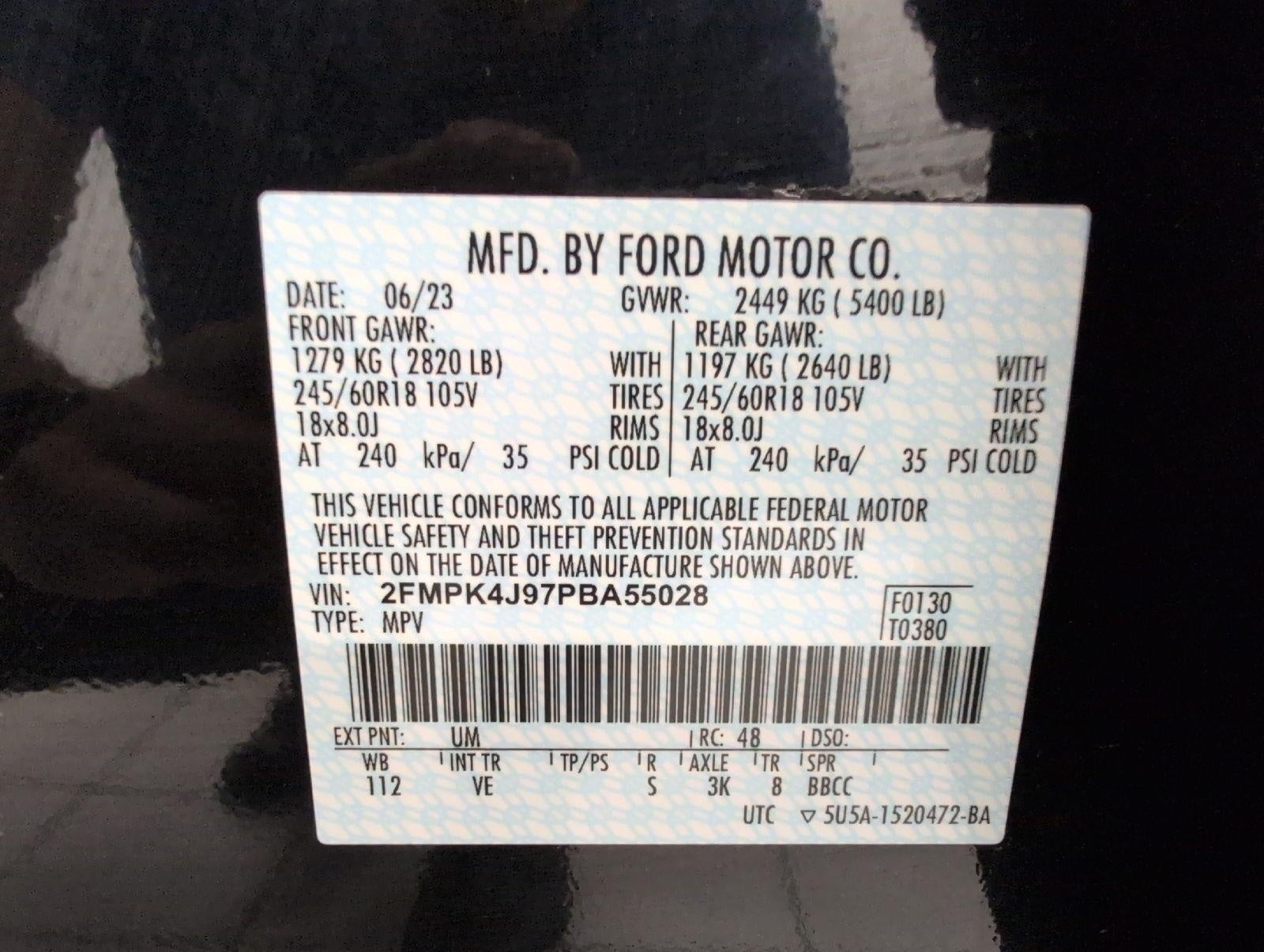 2023 Ford Edge SEL AWD