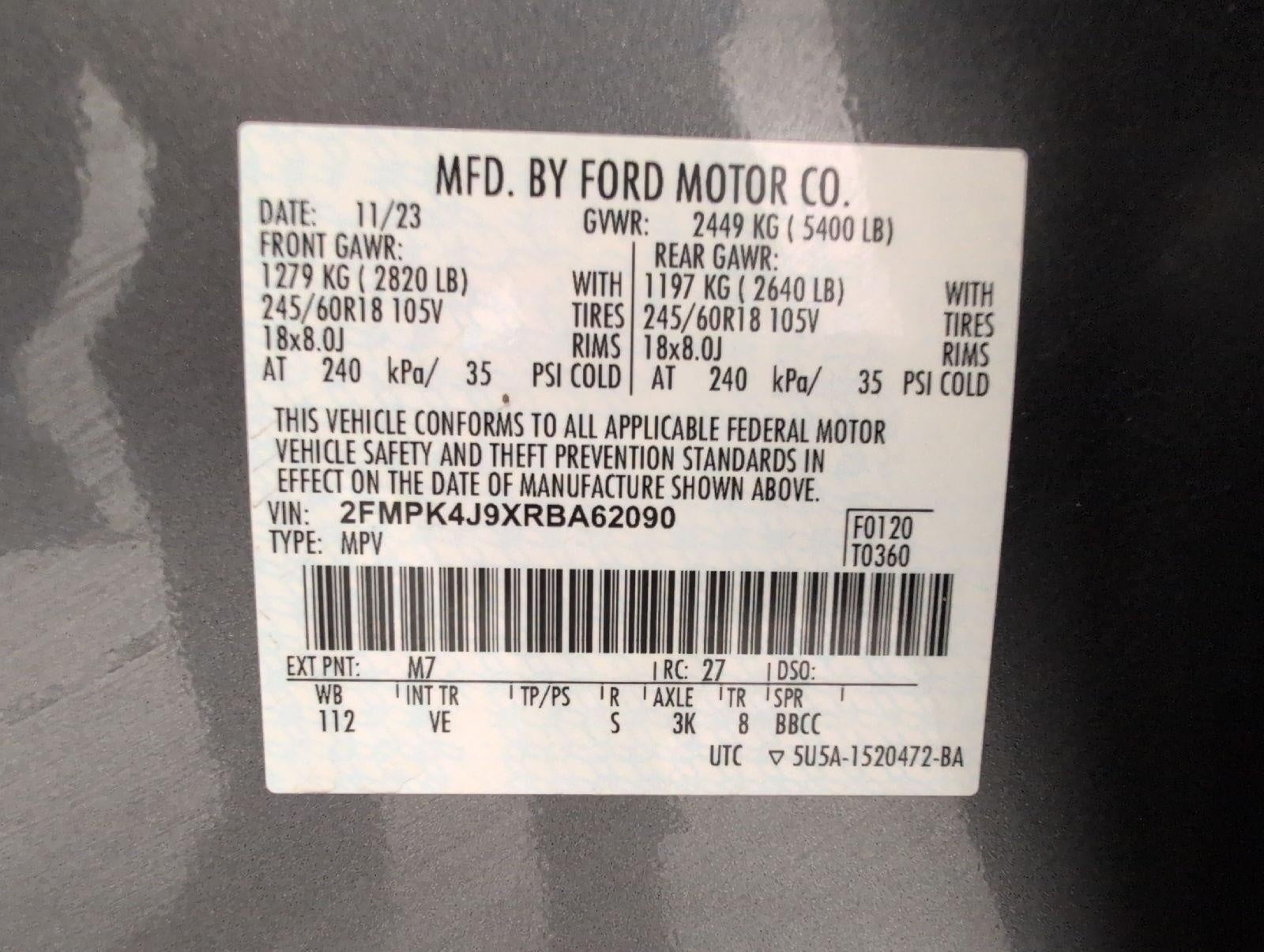 2024 Ford Edge SEL AWD