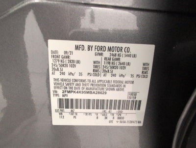 2021 Ford Edge Titanium AWD