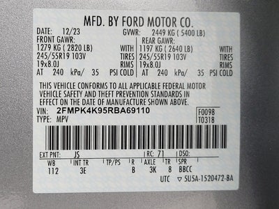 2024 Ford Edge TITANIUM AWD ** HEATED STEERING WHEEL ** CO-PILOT 360 ** AUTO HIGHT BEAMS **