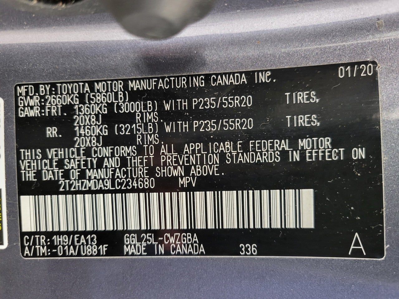 2020 Lexus RX RX 350 AWD