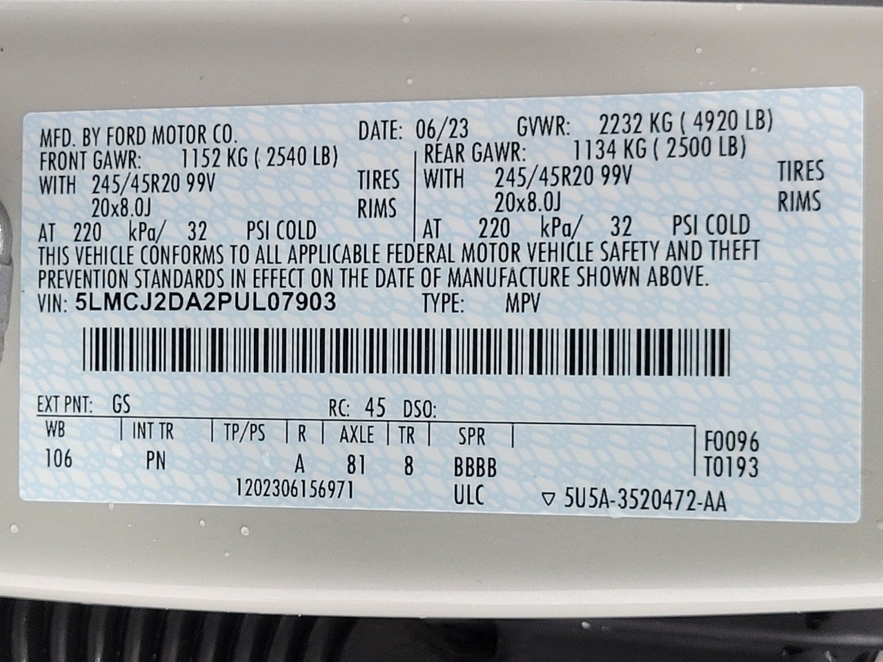 2023 Lincoln Corsair RESERVE AWD ** PANORAMIC SUNROOF ** HEATED STEERING WHEEL ** 360 DEGREE CAMERA **