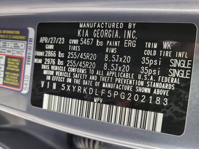 2023 Kia Sorento SX AWD