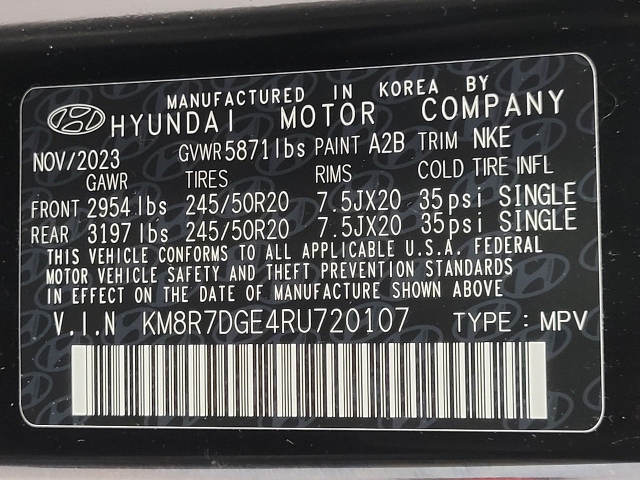 2024 Hyundai PALISADE SPORT UTILITY