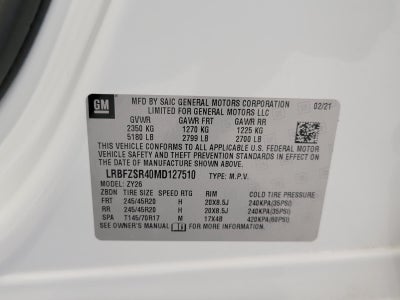 2021 Buick Envision AWD 4dr Avenir
