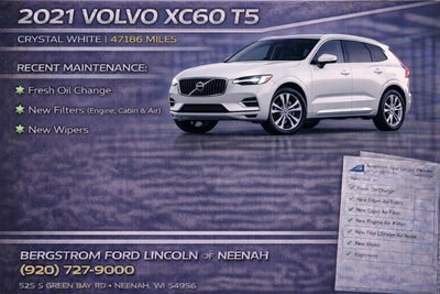 2021 Volvo XC60 T5 AWD INSCRIPTION ** CLIMATE PACKAGE ** ADVANCED PACKAGE ** PARK ASSIST PILOT **