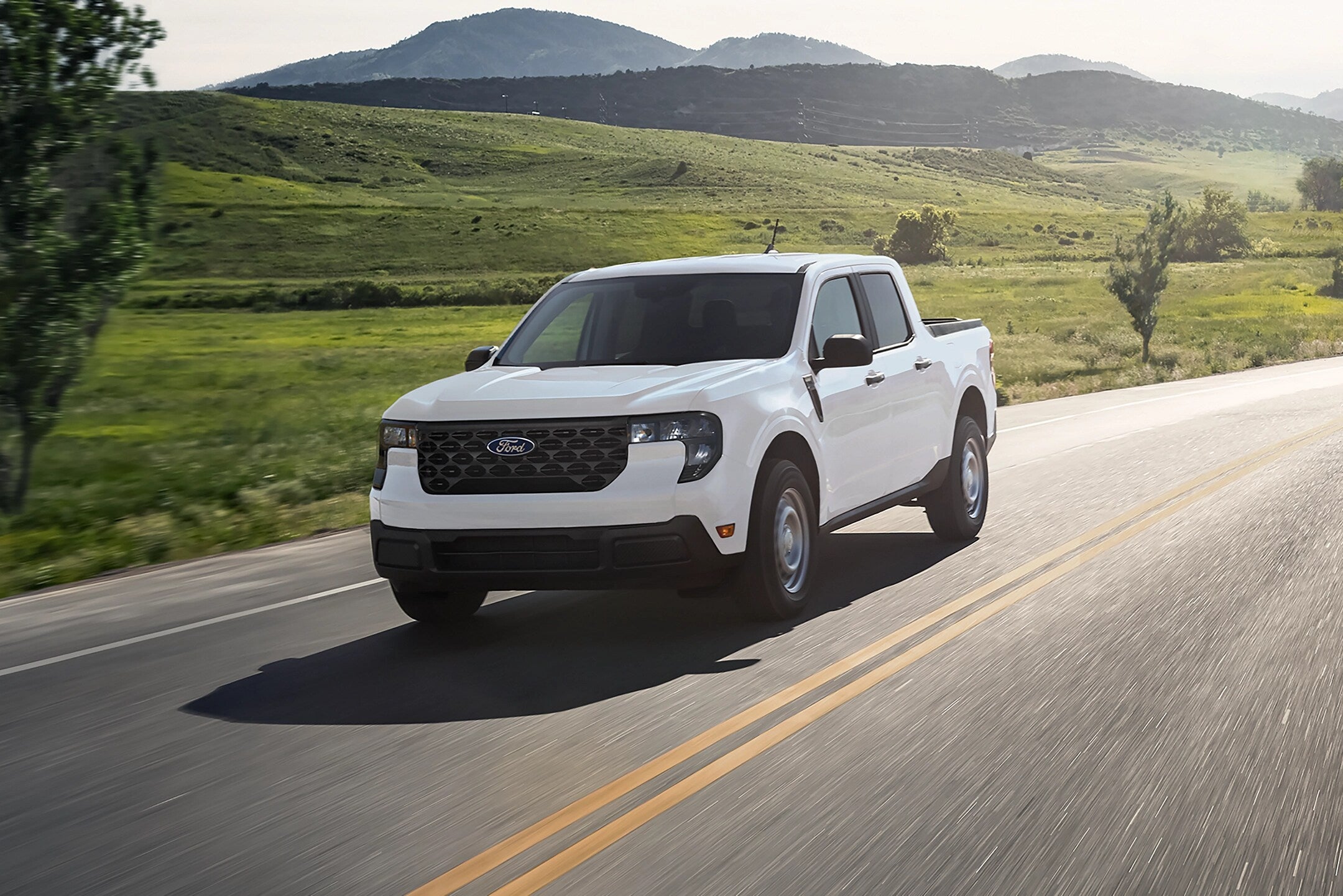 2025 Ford Maverick driving