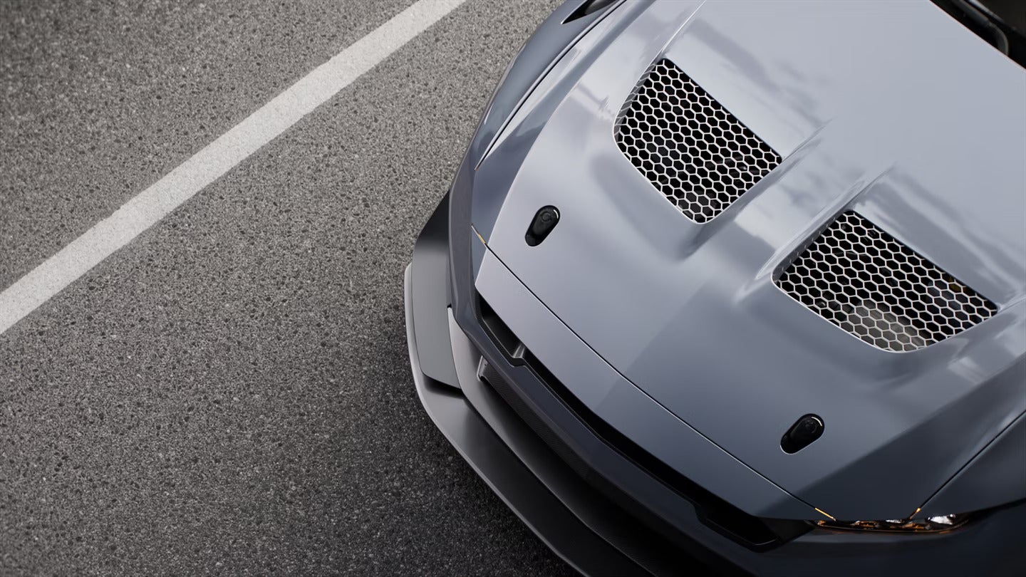2025 Ford Mustang hood