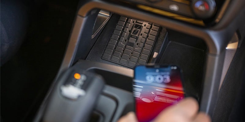 2025 Ford Ranger center console