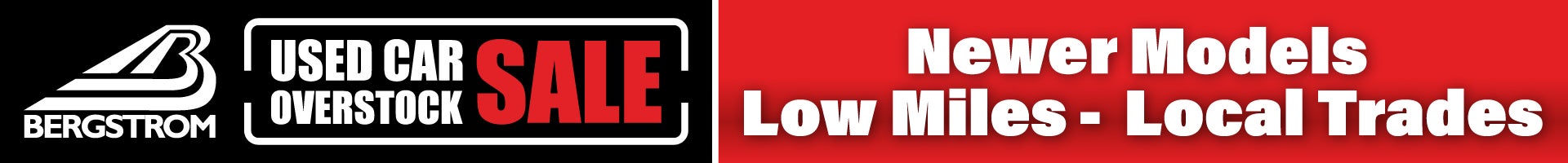 Used Car Overstock Sale