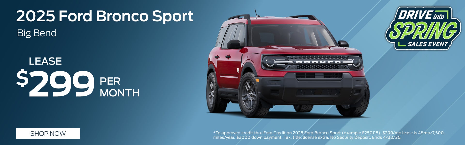 2025 Ford Bronco Sport