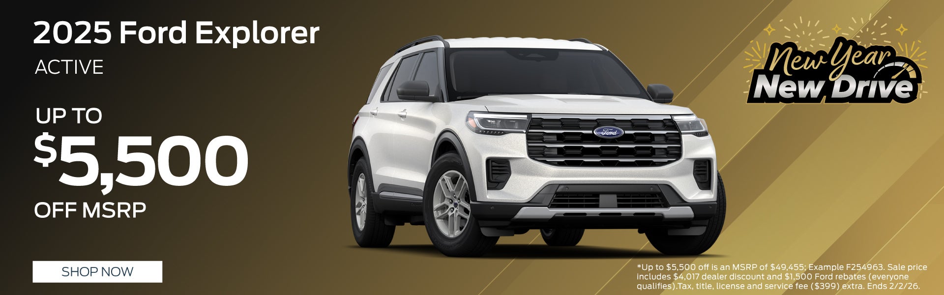 2025 Ford explorer